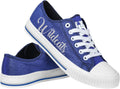 FOCO Women's NCAA Team Logo Glitter Canvas Sneakers - Fan Ready