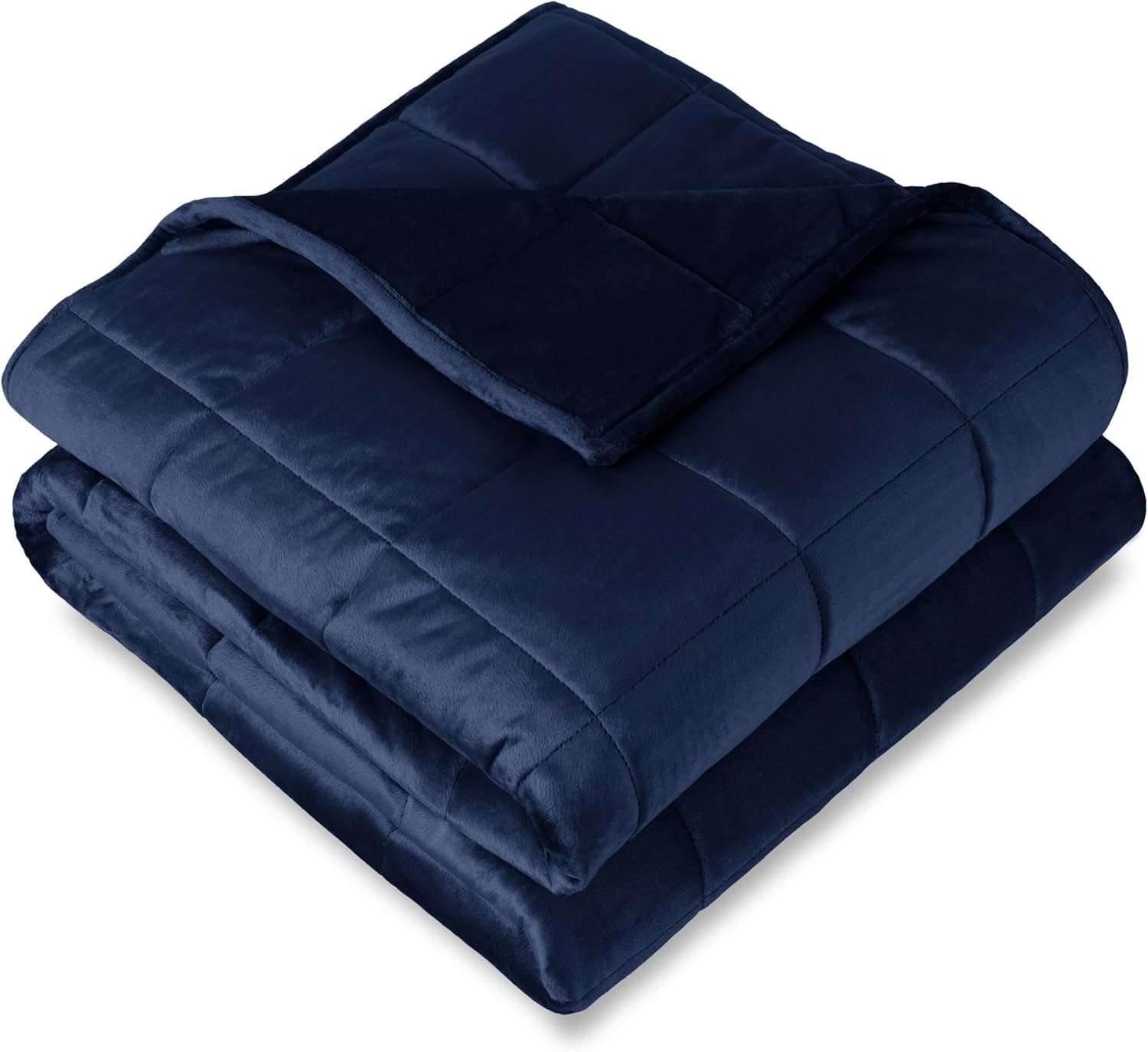Bare Home Weighted Blanket for Adults - Minky Fleece Comfort