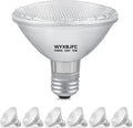 Par30 75W Halogen Light Bulbs 6 Pack Short Neck Flood - Warm White