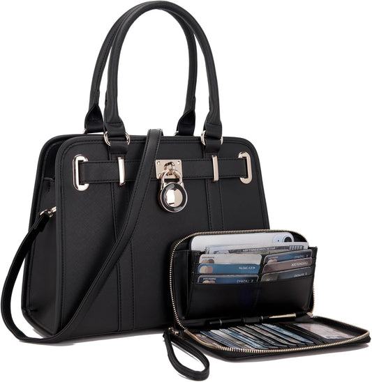 Handbags Sets For Women Shoulder Bags Top Handle Work Satchel