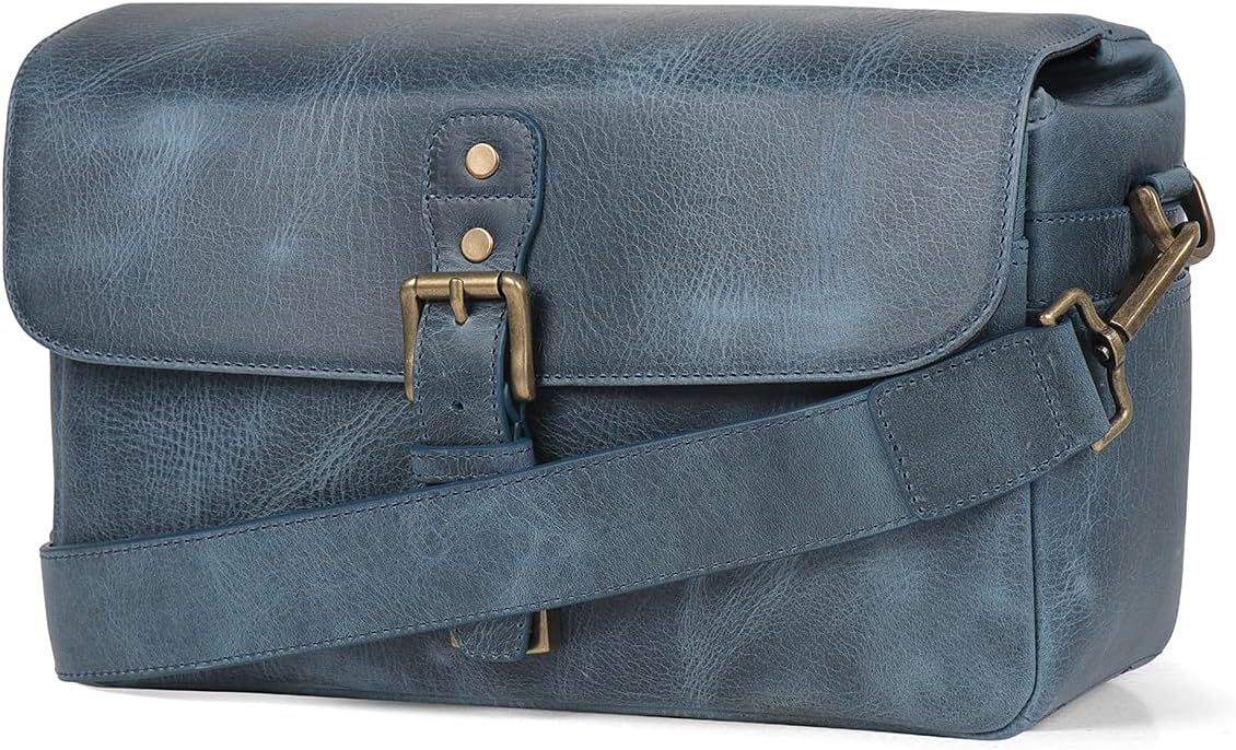 MegaGear Torres Leather Camera Messenger Bag for Photographers