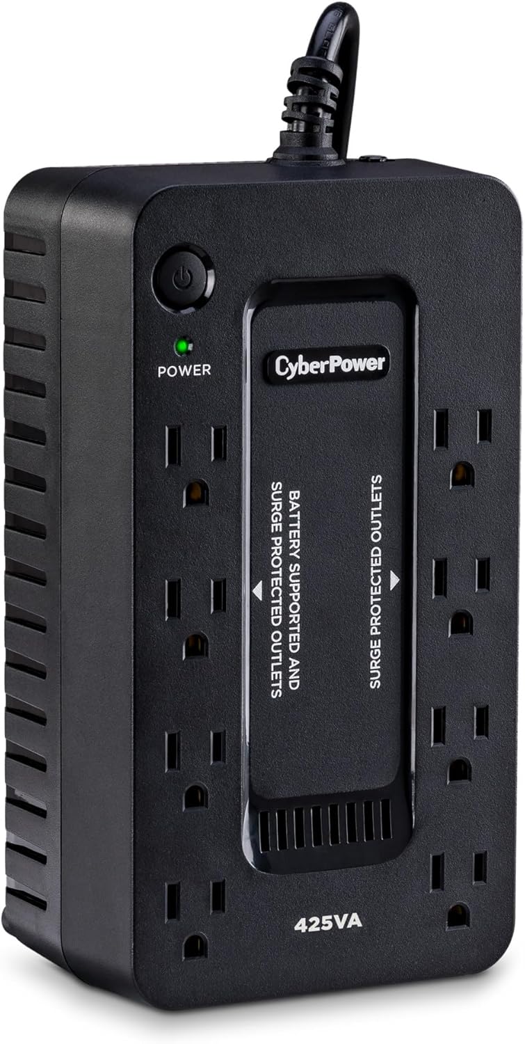 CyberPower ST425 Standby UPS Battery Backup with 8 Outlets