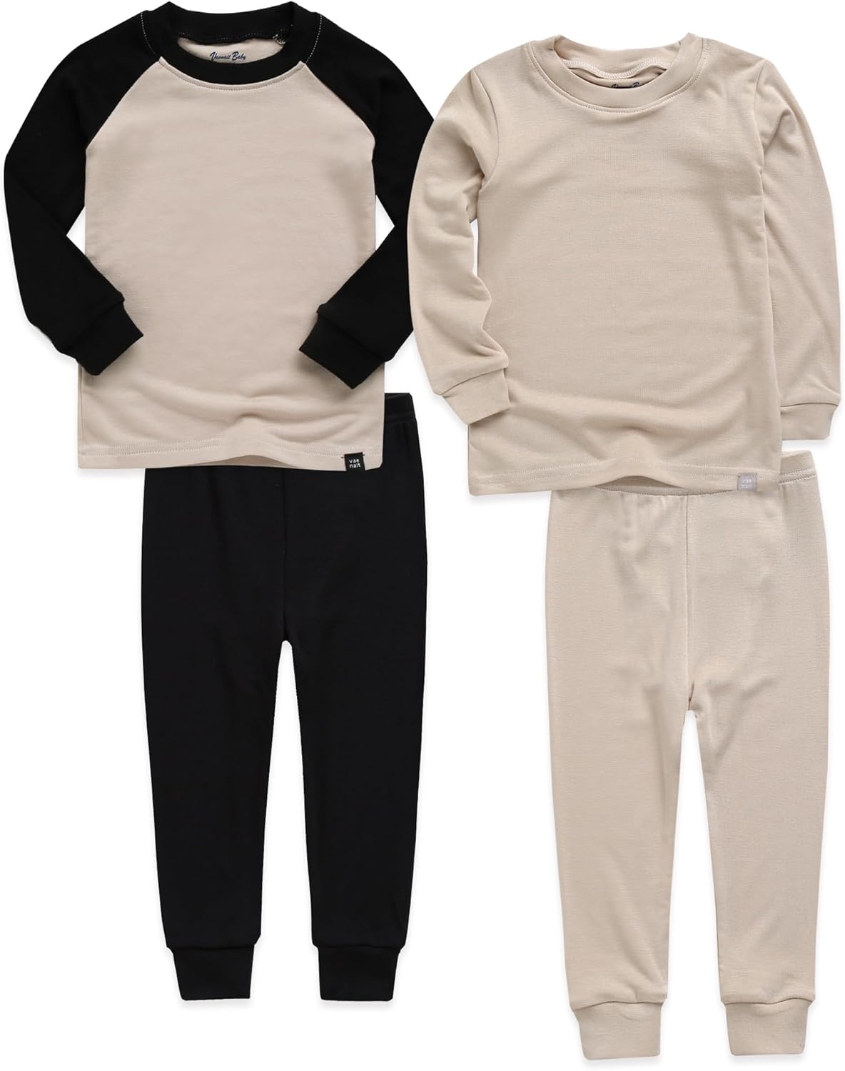 VAENAIT BABY Soft Comfy Modal Tencel Sleepwear Pajamas Set