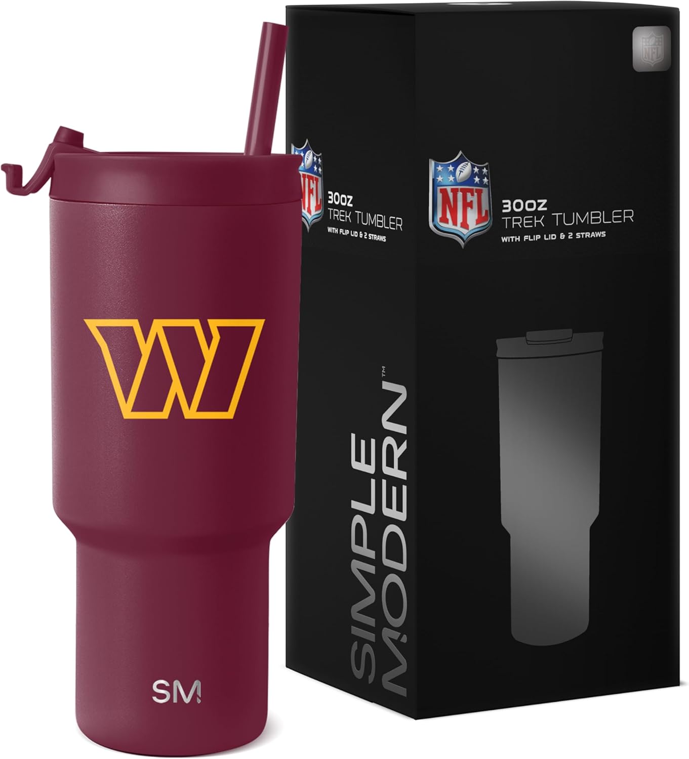 NFL Washington Commanders 30oz Tumbler - Perfect Gift for Fans