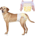 Dono Dog Diapers Female Pull-Up L-60 Count - Leak-Proof, Stretch Waist