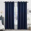 Deconovo Blackout Curtains 52in x 95in - Noise-Reducing Thermal Panels