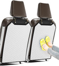 Kick Mat Back Seat Protector - Waterproof Car Back Seat Cover for Kids