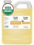 Organic Calendula Oil For Sensitive Skin - Bulk 32 Fl Oz