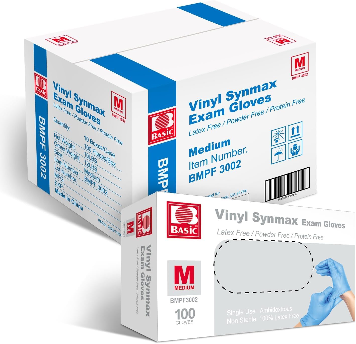 Jointown Vinyl Gloves for Cooking and Cleaning - Powder Free