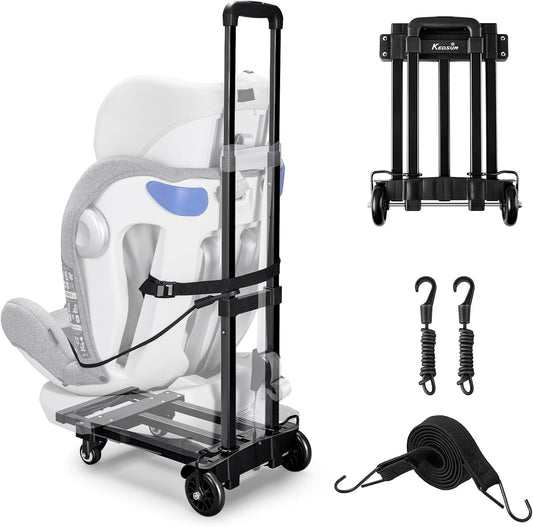 KEDSUM Folding Hand Truck Dolly for Travel and Home Use