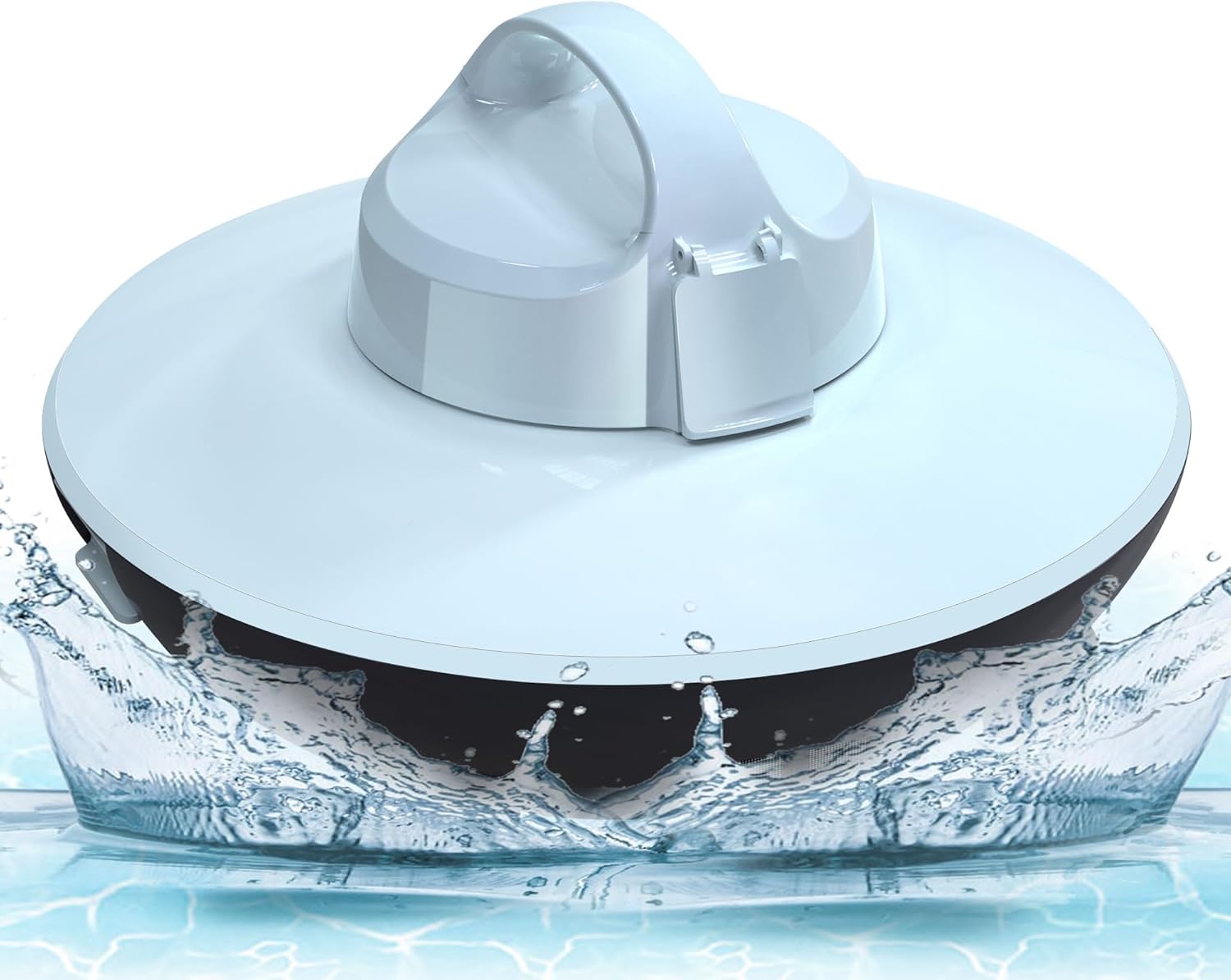 Cordless Robotic Pool Cleaner with Self-Parking Technology