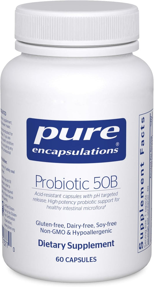 Probiotic 50B for Digestive Health and Immune Support Capsules
