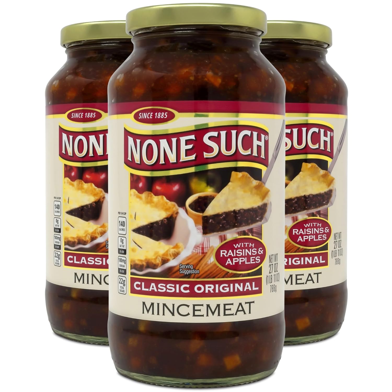 None Such Classic Original Mincemeat with Raisins and Apples