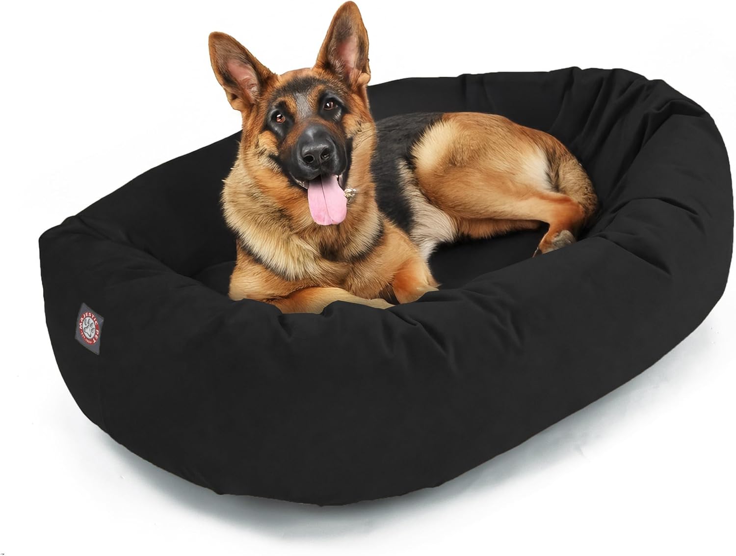 Majestic Pet 52 Inch Suede Calming Dog Bed for Ultimate Comfort