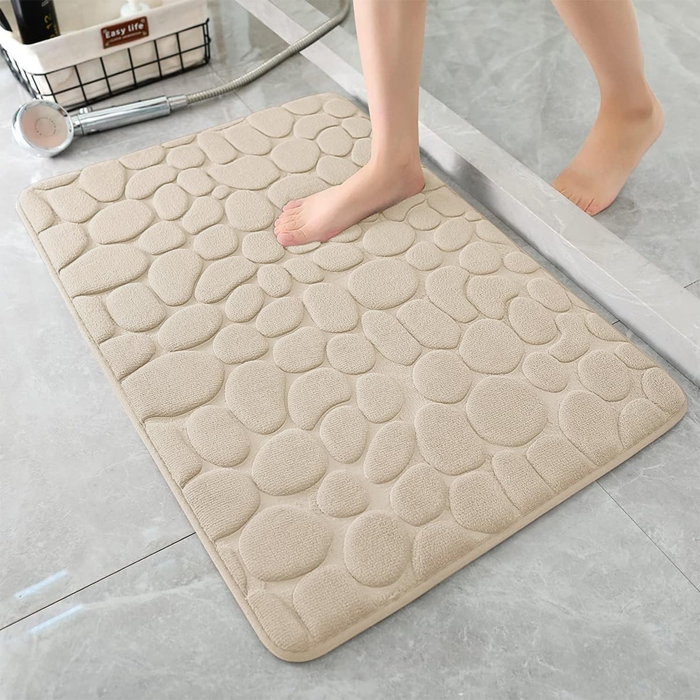 YIHOUSE Memory Foam Bath Mat for Ultimate Comfort and Absorbency
