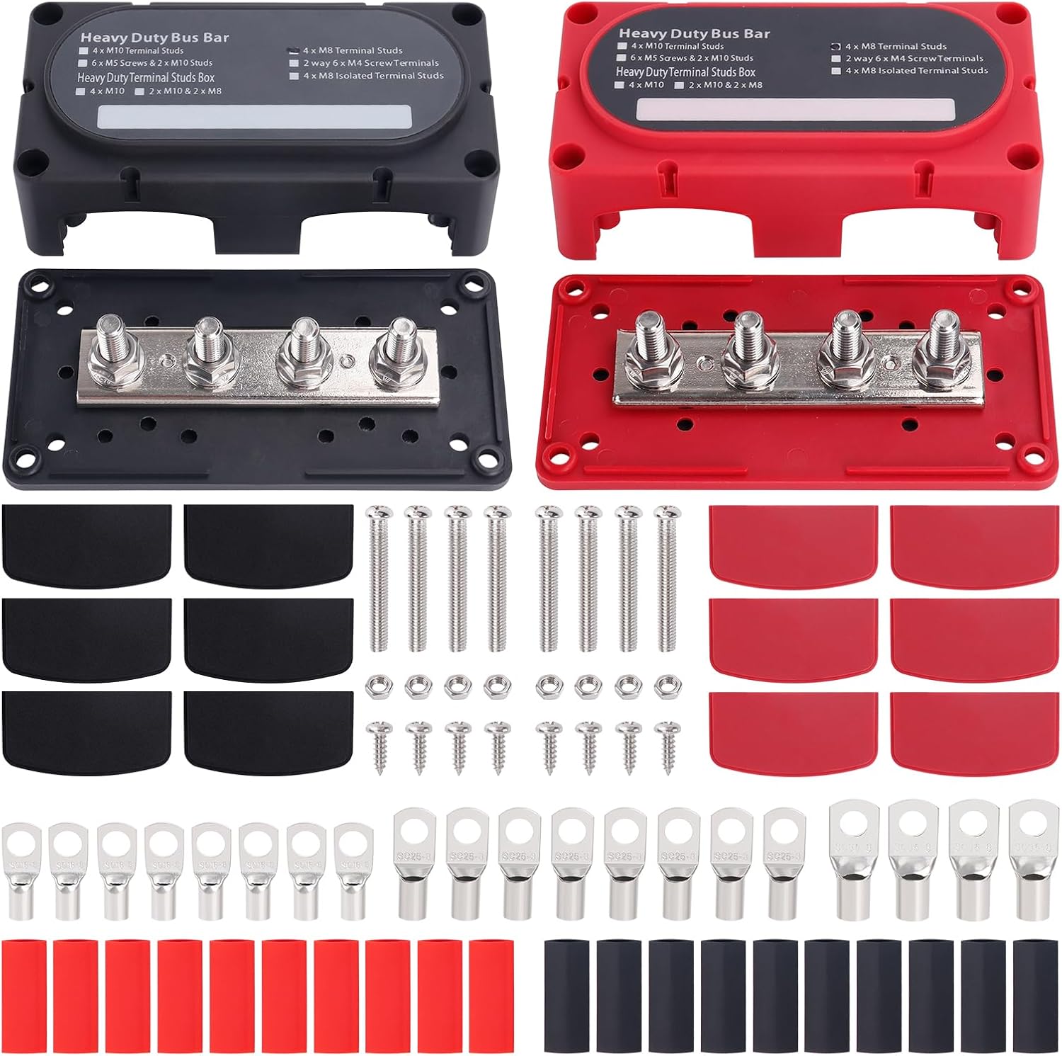 300A Heavy Duty Module Bus Bar for 12V 24V 48V Power Needs