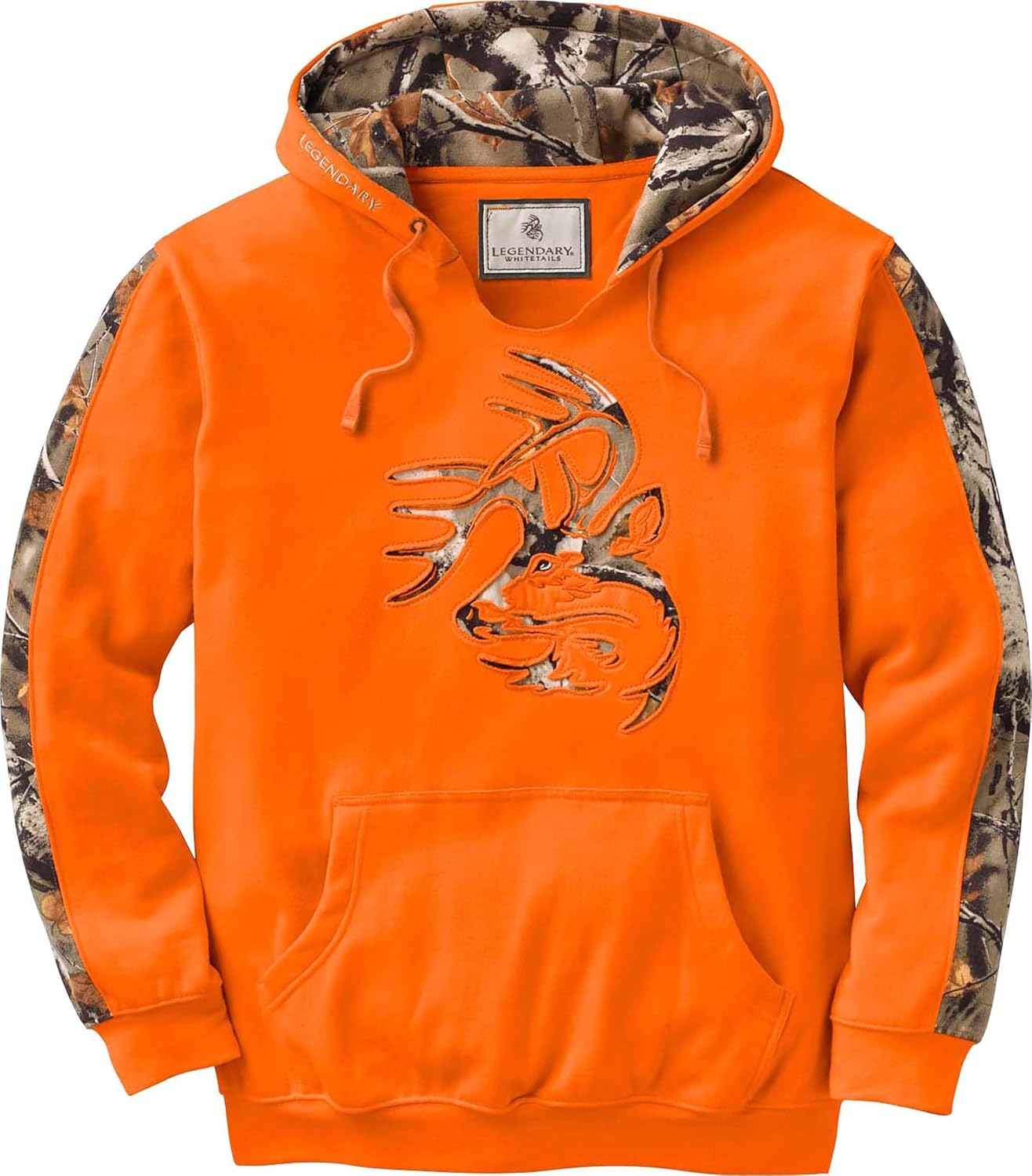 Legendary Whitetails Men's Camo Hoodie Pullover for Comfort