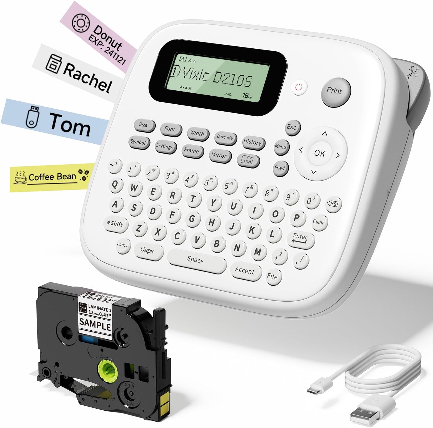 Vixic Waterproof Label Maker - Organize Anywhere!