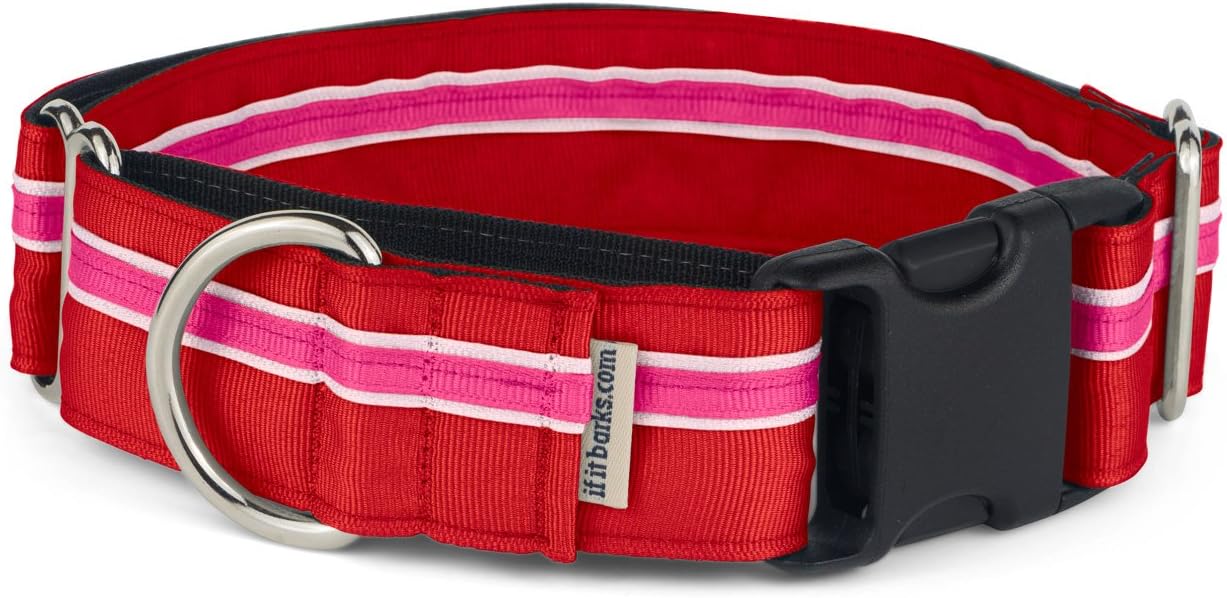 1.5in Martingale Collar for Dogs - Quick Snap Release Buckle
