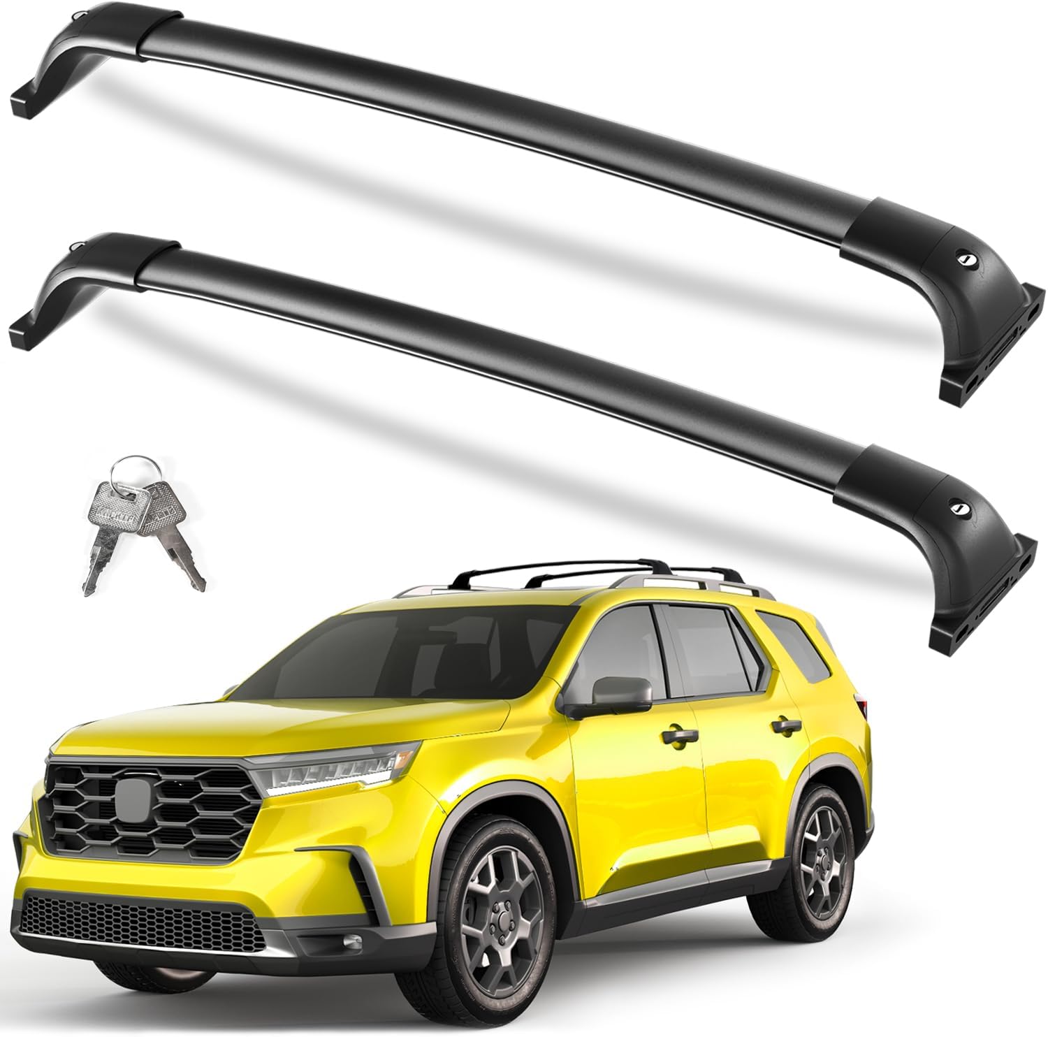 KINGGERI Roof Rack Cross Bars for Honda Pilot 2023-2025