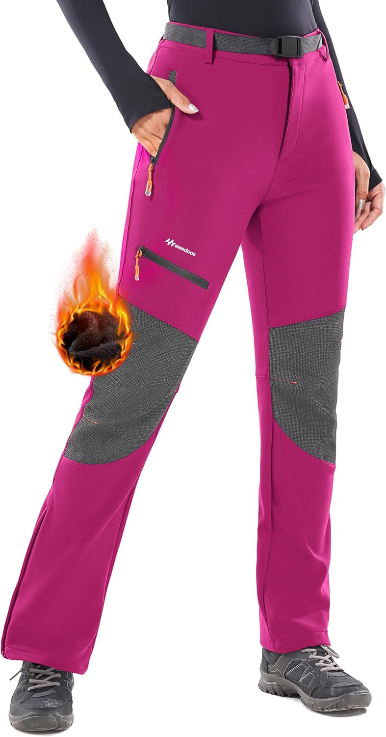 Ewedoos Snow Pants Womens Ski Pants Waterproof Insulated Comfort