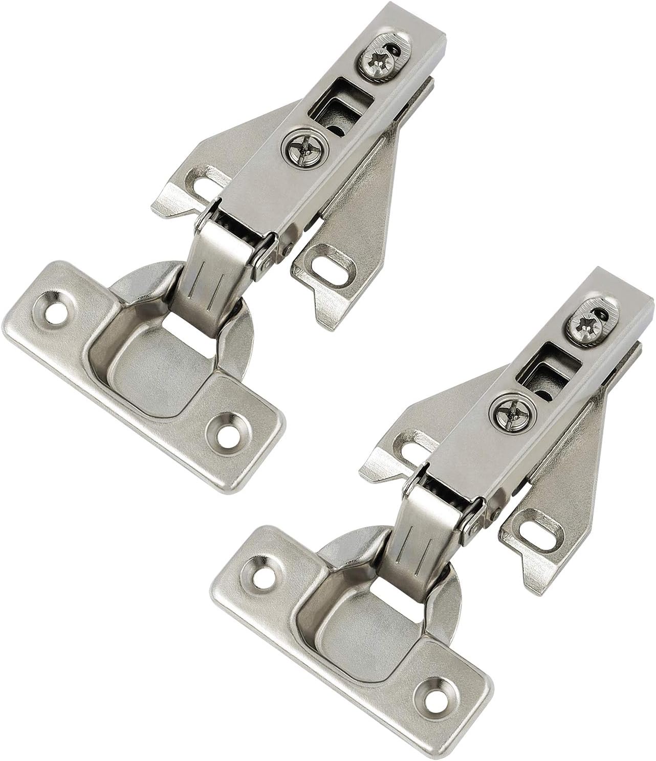 Probrico 20 Pairs Kitchen Cabinet Hinges for Face Frame Use