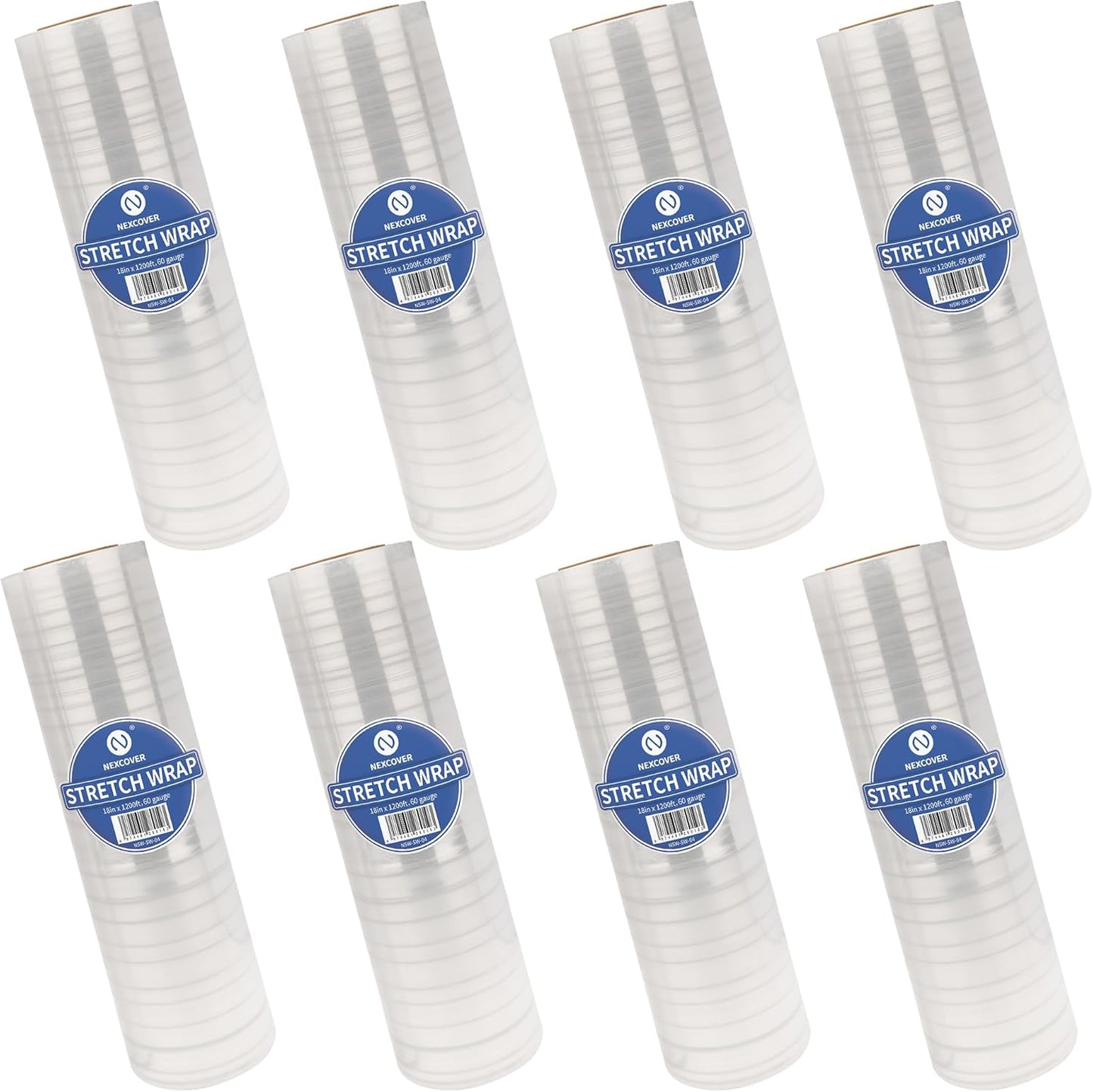 NEXCOVER 18 Inch Stretch Wrap - Heavy Duty Packing Supplies