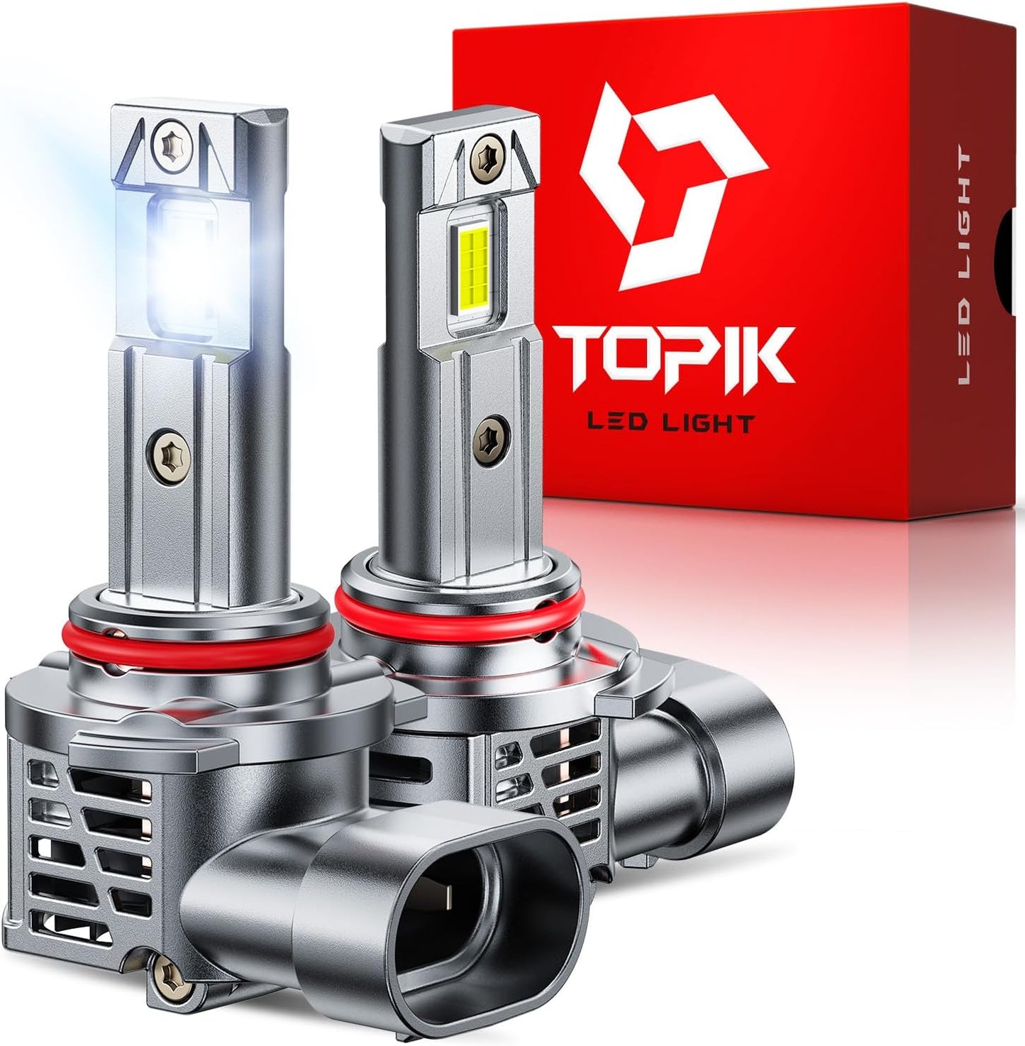 TOPIK 9005 LED Light Bulbs: 800% Brighter, Easy Installation