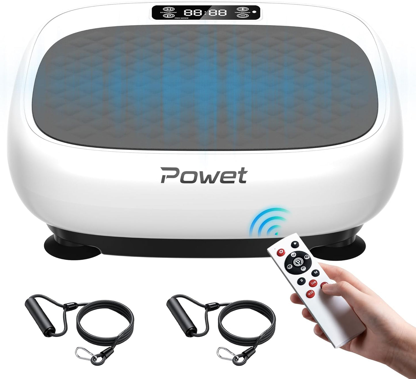 POWET Vibration Plate for Weight Loss & Toning