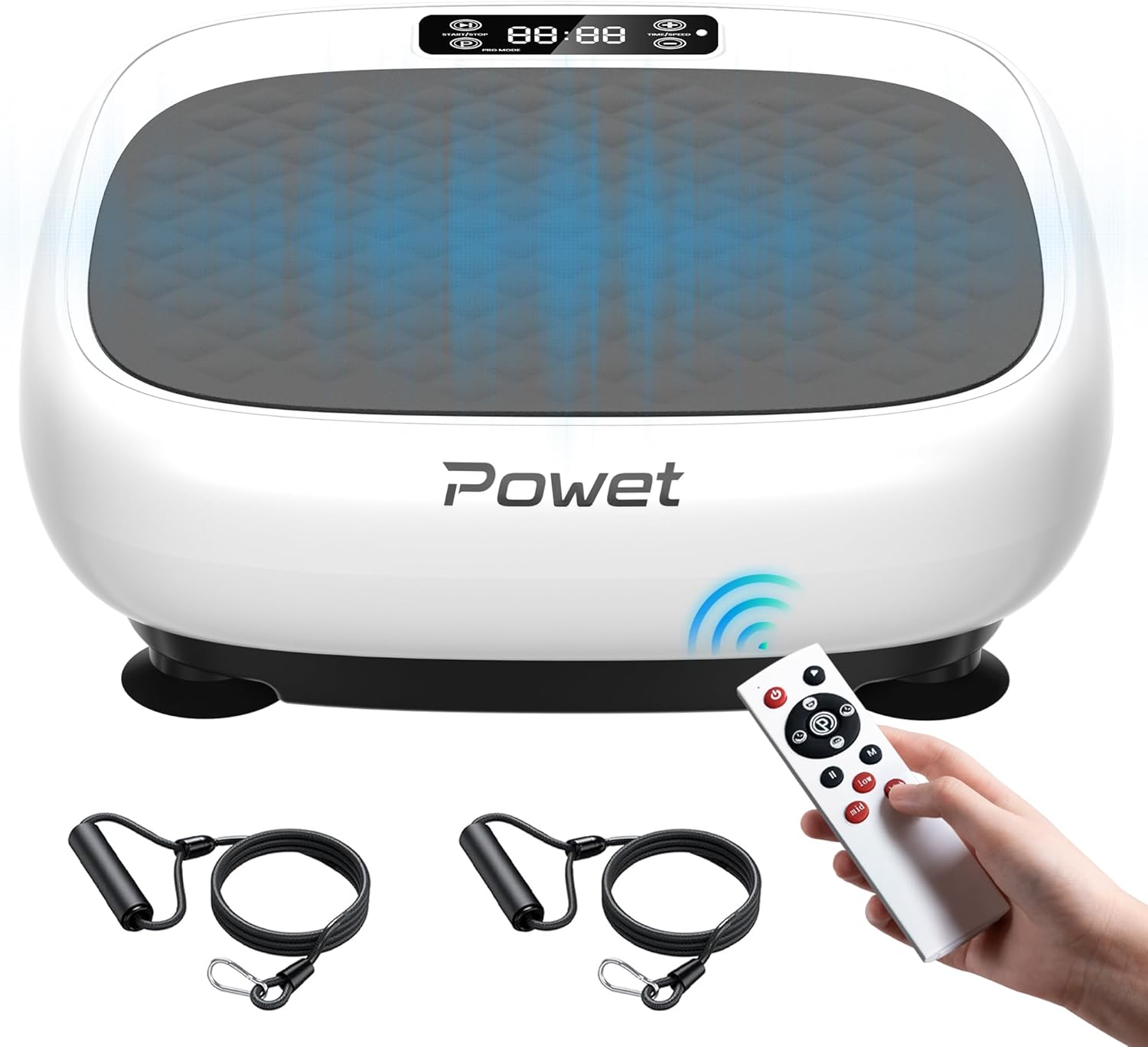 POWET Vibration Plate for Weight Loss & Toning