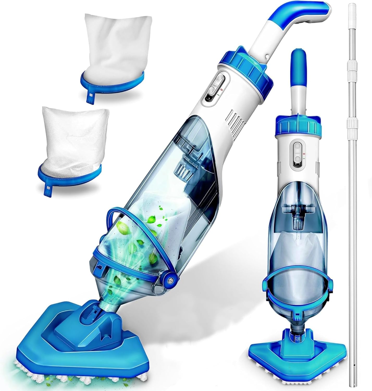 LANCHEZ Cordless Handheld Pool Vacuum for Easy Cleaning