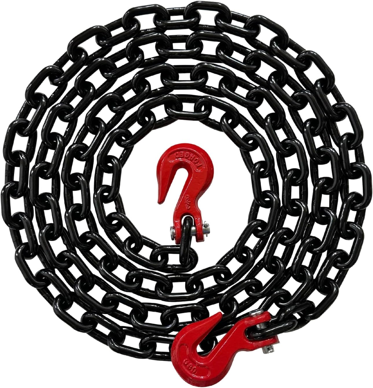 3/8 X 12ft Grade 80 Transport Binder Chain for Heavy Duty Use