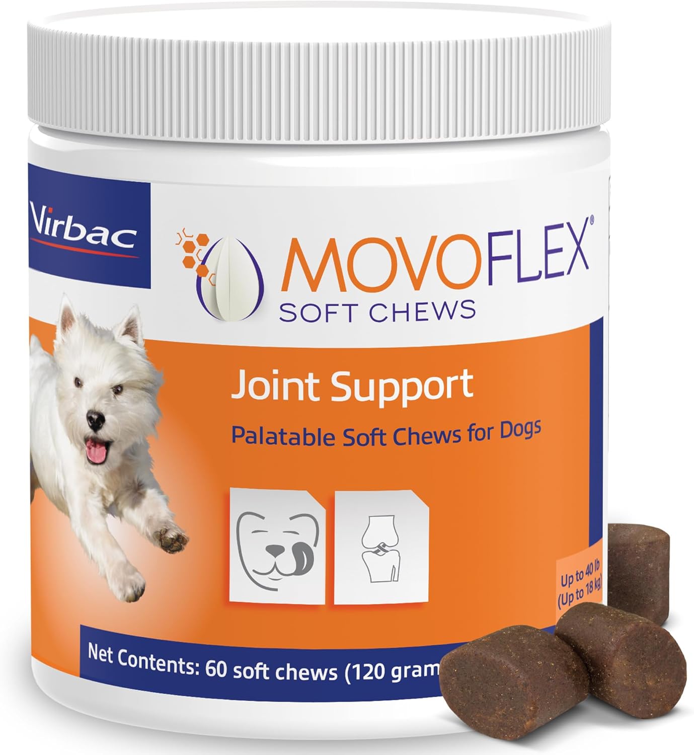 MOVOFLEX Soft Chews for Small Dogs Joint Support Supplement