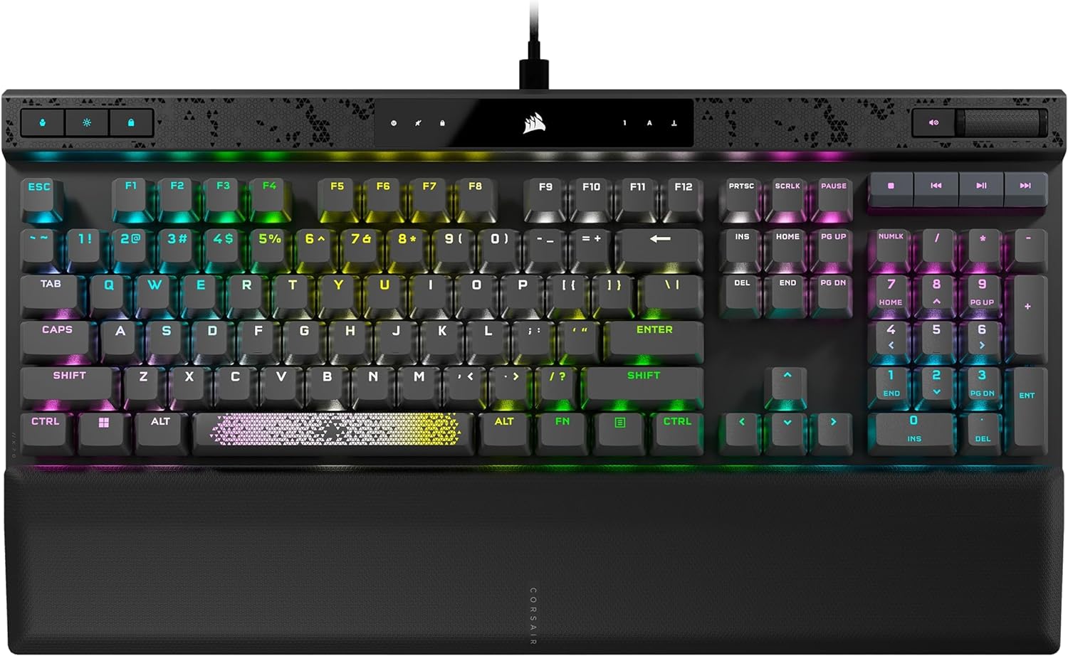 CORSAIR K70 MAX RGB Mechanical Keyboard: Rapid Trigger & Sound Dampening