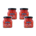 DeLallo Sweet & Tangy Pepper Drops - Colorful Pickled Peruvian Peppers