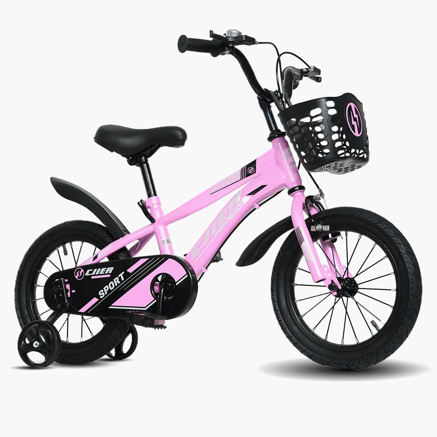 Kids Bike with Training Wheels for Ages 3-12, Safe and Fun