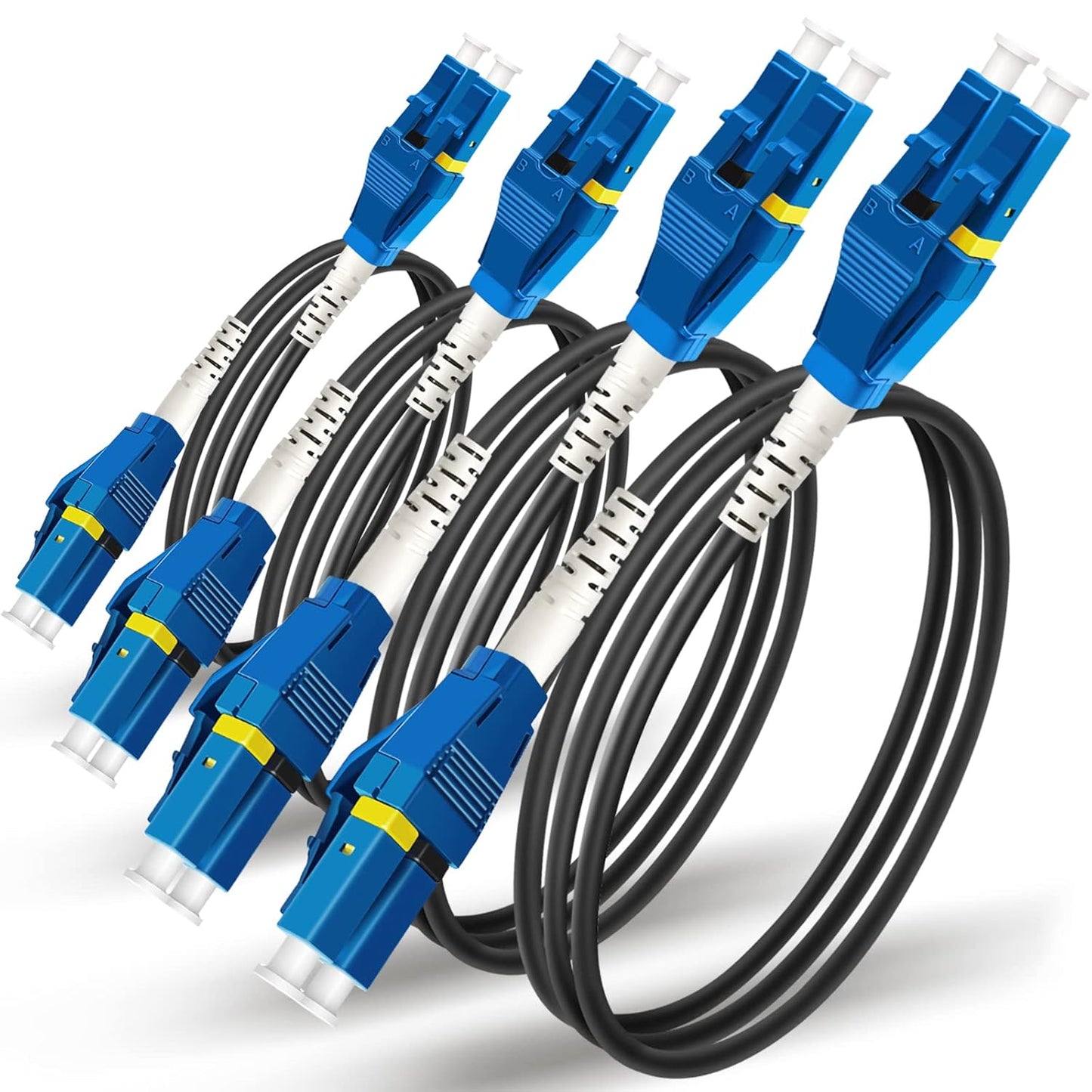 Uniboot LC to LC Armored Fiber Patch Cable for High-Density Needs