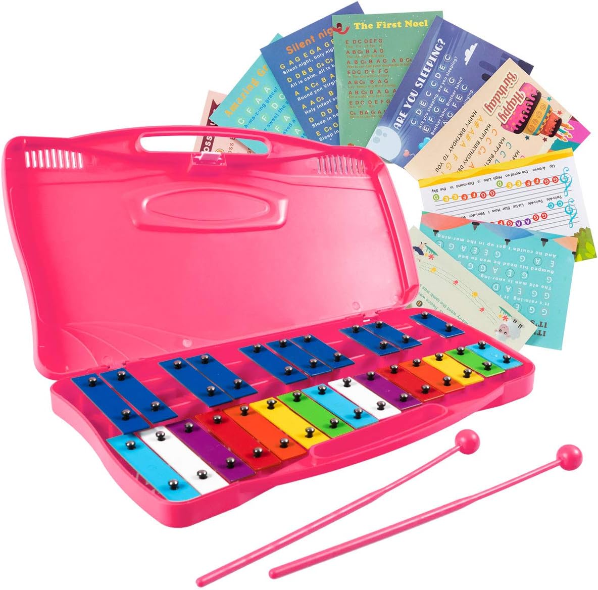 Costzon 25-Note Xylophone: Colorful Musical Toy for Kids