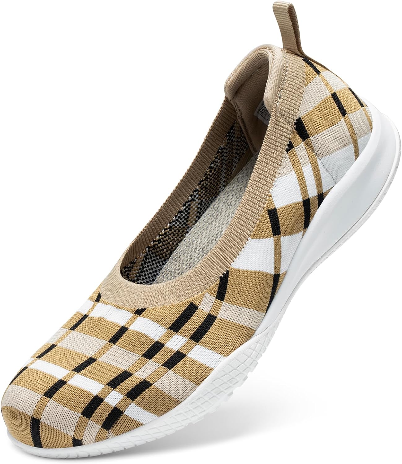 Women's Flats Slip On Go Walk Shoes for Comfortable Walking