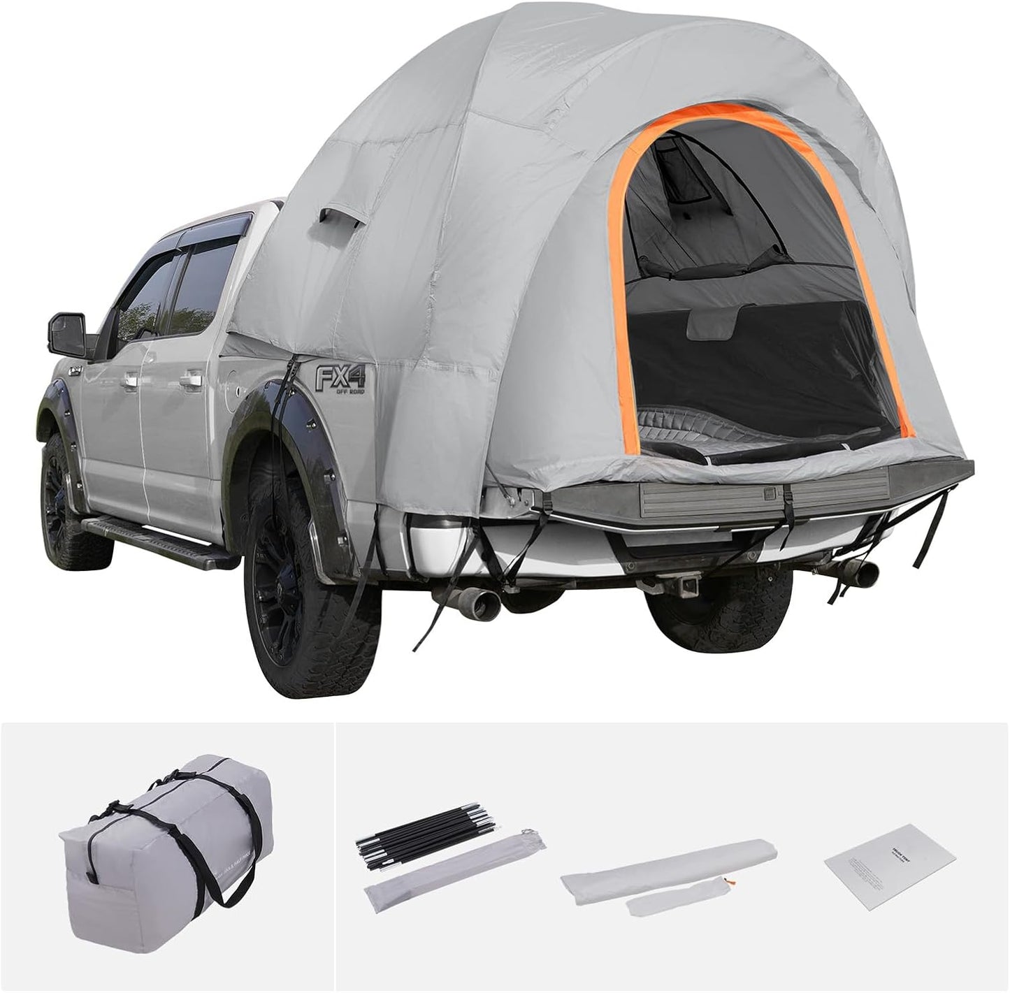 Happybuy Truck Bed Tent: Waterproof & Spacious - Perfect for Camping!