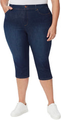 Gloria Vanderbilt Women's Amanda Capri Jean - Classic High Rise Fit