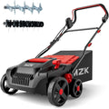 MZK 15-Inch Electric Dethatcher and Scarifier for Lawn Care