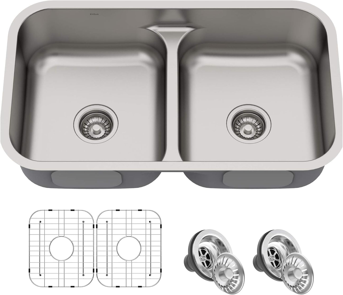 KRAUS Premier 32-inch Undermount Double Bowl Kitchen Sink Review
