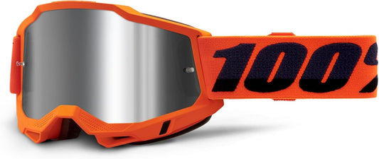 Enhanced Vision: 100% Accuri 2 Goggles (Neon/Orange)