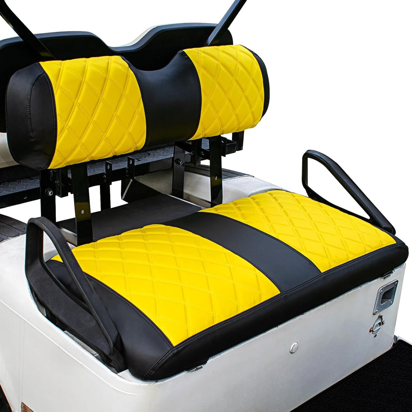 NOKINS Golf Cart Diamond Seat Covers Kit for EZGO TXT RXV