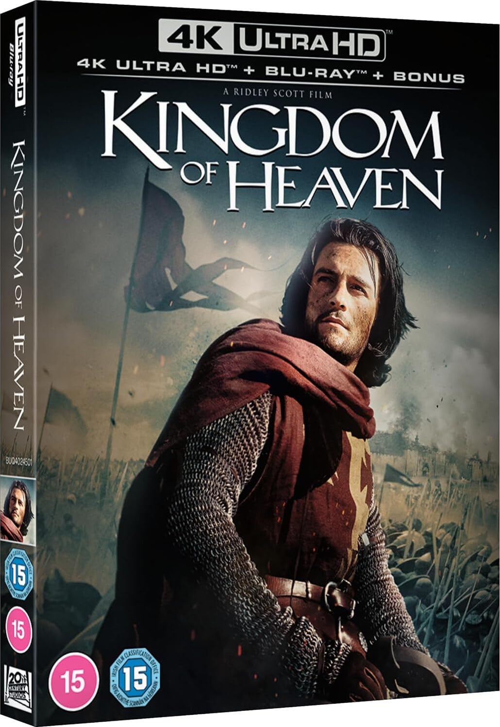 Kingdom of Heaven 4K Ultra HD Blu-Ray - Epic Historical Adventure