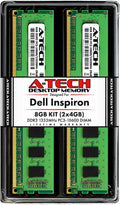 A-Tech 8GB (2x4GB) DDR3 1333MHz DIMM for Dell Inspiron 620 - Reliable