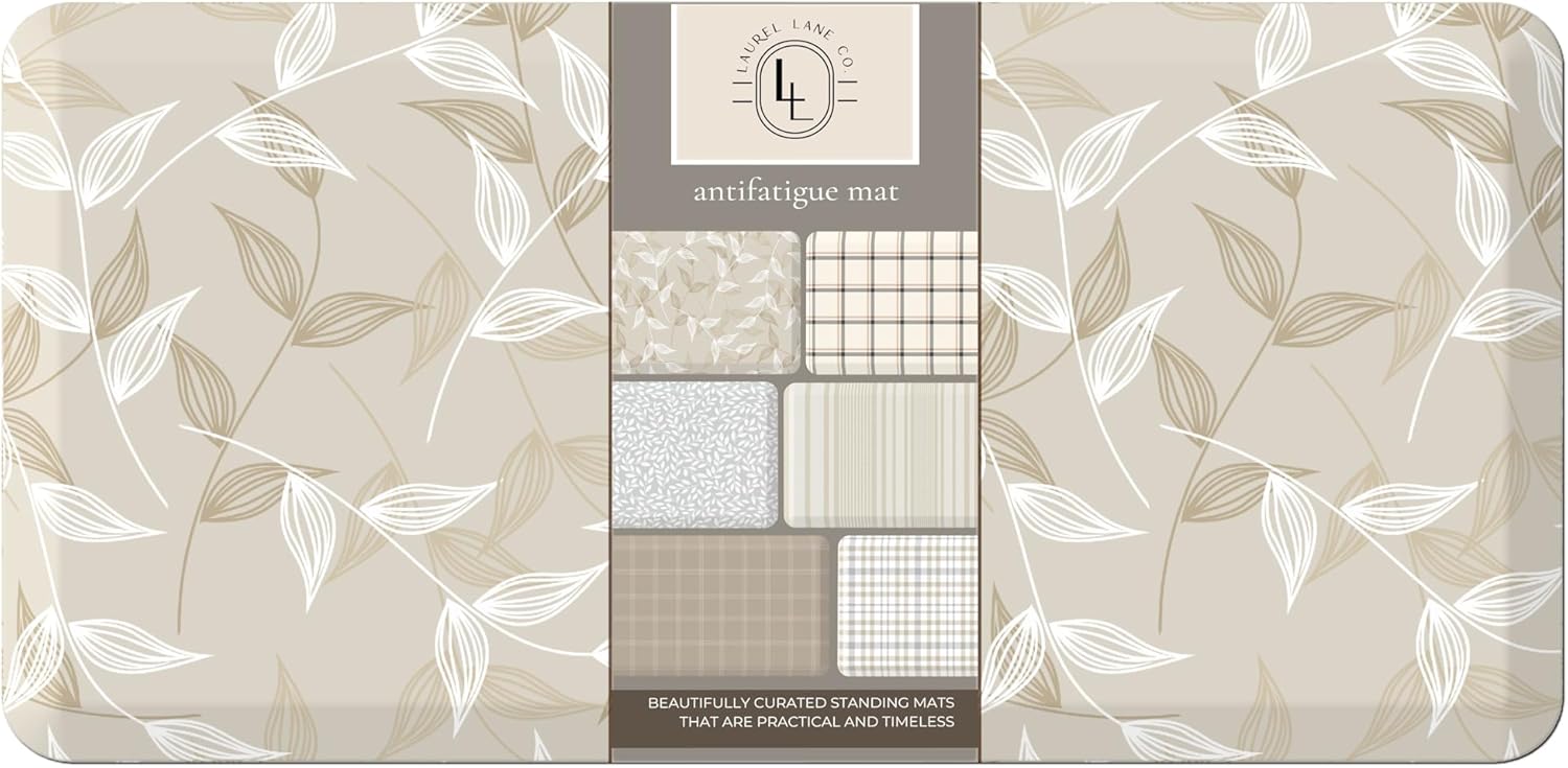 Anti Fatigue Kitchen Mat by Laurel Lane Co. for Comfort & Style