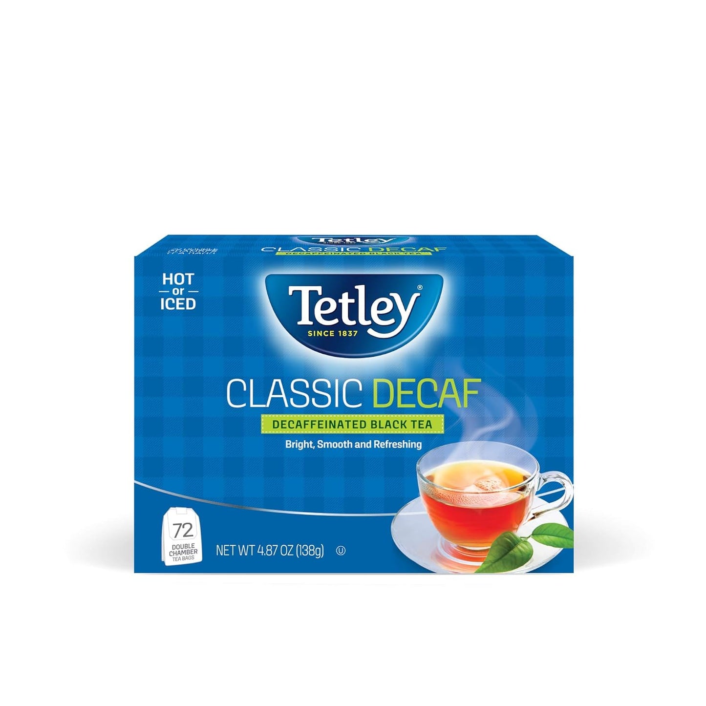 Tetley Classic Blend Decaf Premium Black Tea for Every Occasion