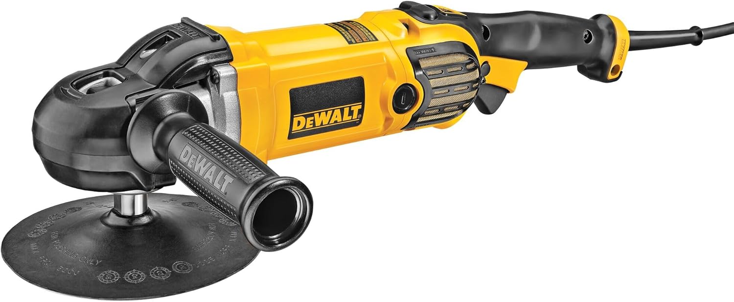 DEWALT Buffer Polisher with Variable Speed for Perfect Finish